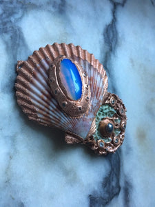 Coral Venus Amulet
