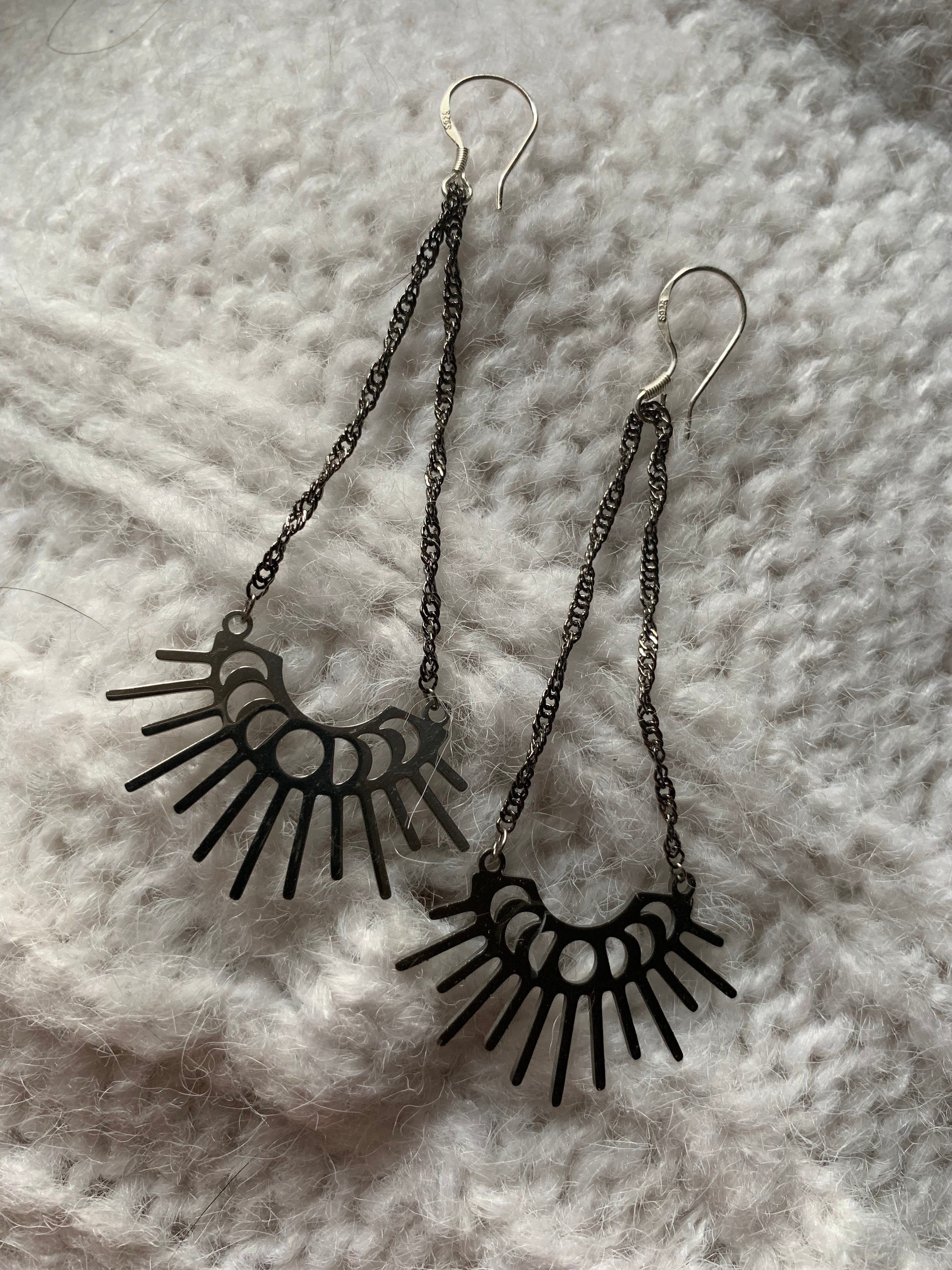 Hecate Moon Phases Earrings
